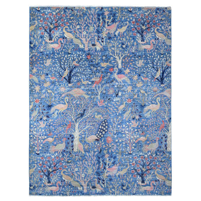 Tapis unique 9 pi x 11 pi 10 po Walser