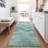 Machine Washable Indoor/Outdoor Xhevrie Teal Rug-112122790