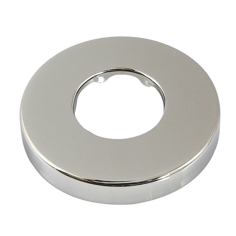 Kingston Brass FL12340 1-1/4" ID X 2-3/4" OD Flange, Matte Black, Nickel poli