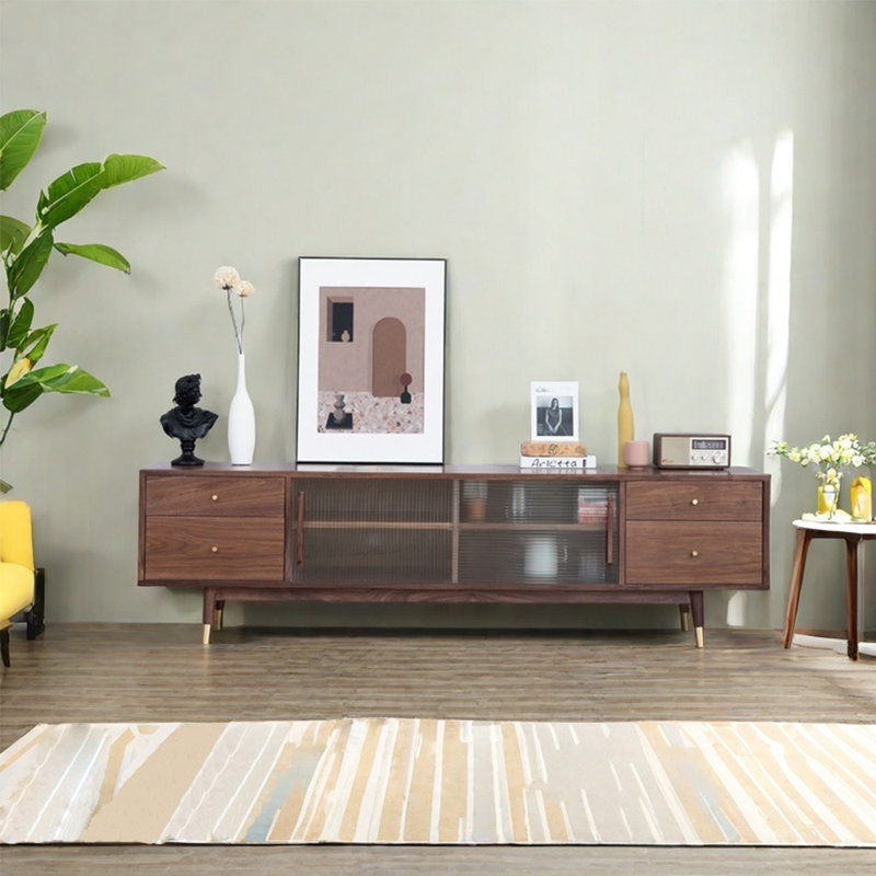 Nordic style simple TV cabinet, 82.68"
