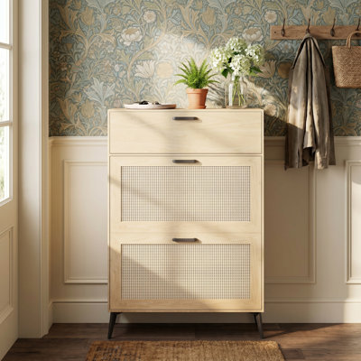 12 Pair Shoe Storage Cabinet
