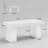 55" Home Office Desk with Double Pedestal, Simple Executive Desk-806027832