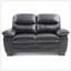 Causeuse Glory Furniture, noir-638093149