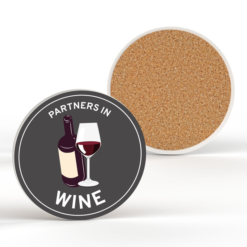 Kana Ceramic Round 1 Piece Coaster
