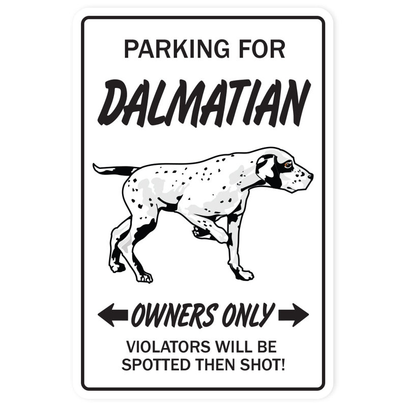 Plaque de Dalmatien