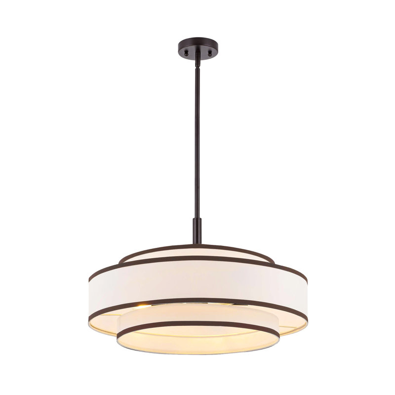 Aasim 5 - Light Dimmable Chandelier, Bronze