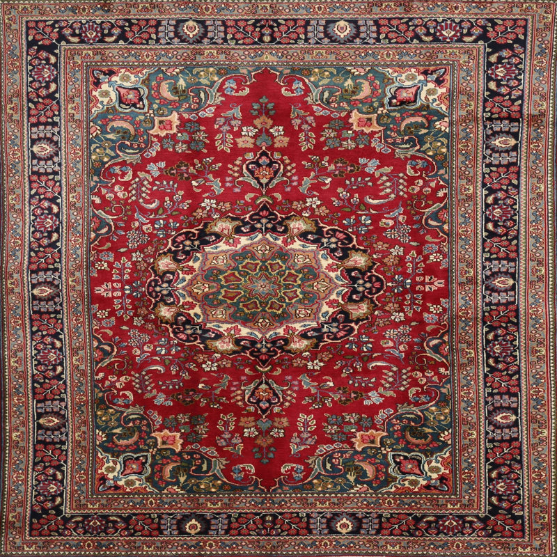 Oriental Indoor Rug, Square 8'