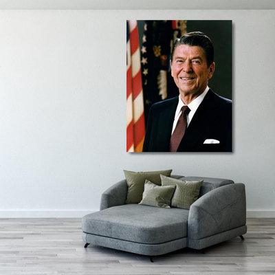 Portrait officiel du président Ronald Reagan