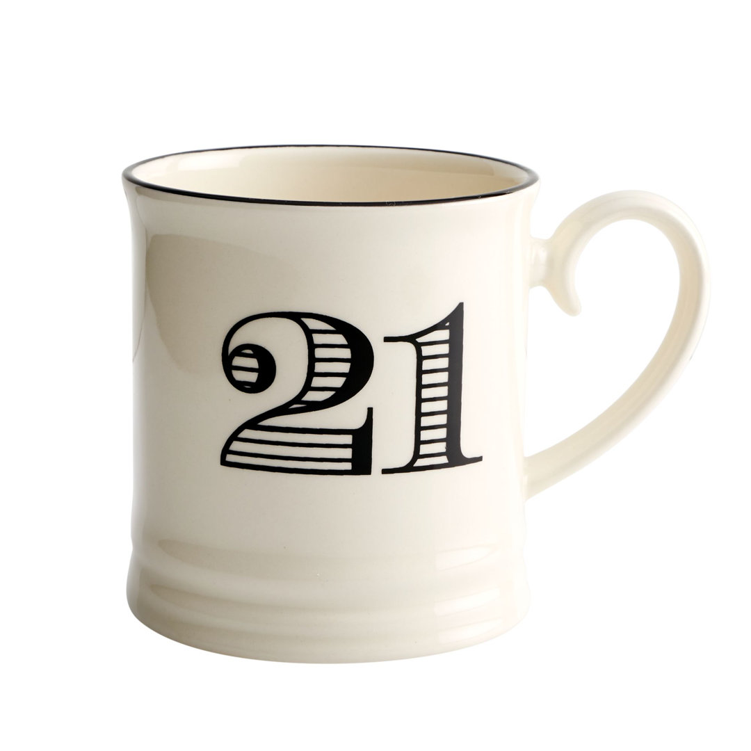 Quips and Quotes "21" Tankard Mug