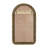 Cal Solid Wood Arch Wall Mirror