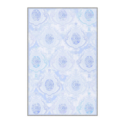 Soft Hall Carpet (2.6 x 4.9 ft), 100% Polyester, 0.3 in Pile Height | Antibacterial, Non-Slip Underside, 650 g/m² | Machine Washable, 3D Digital Print | Perfect for Living Room, Entryway & Bedroom Décor