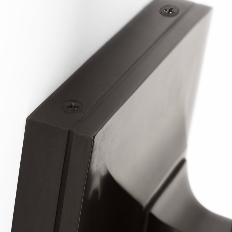 Provo 2 - Light LED Outdoor Armed Sconce, 20" H x 4.5" W x 5.75" D, Black, Bronze