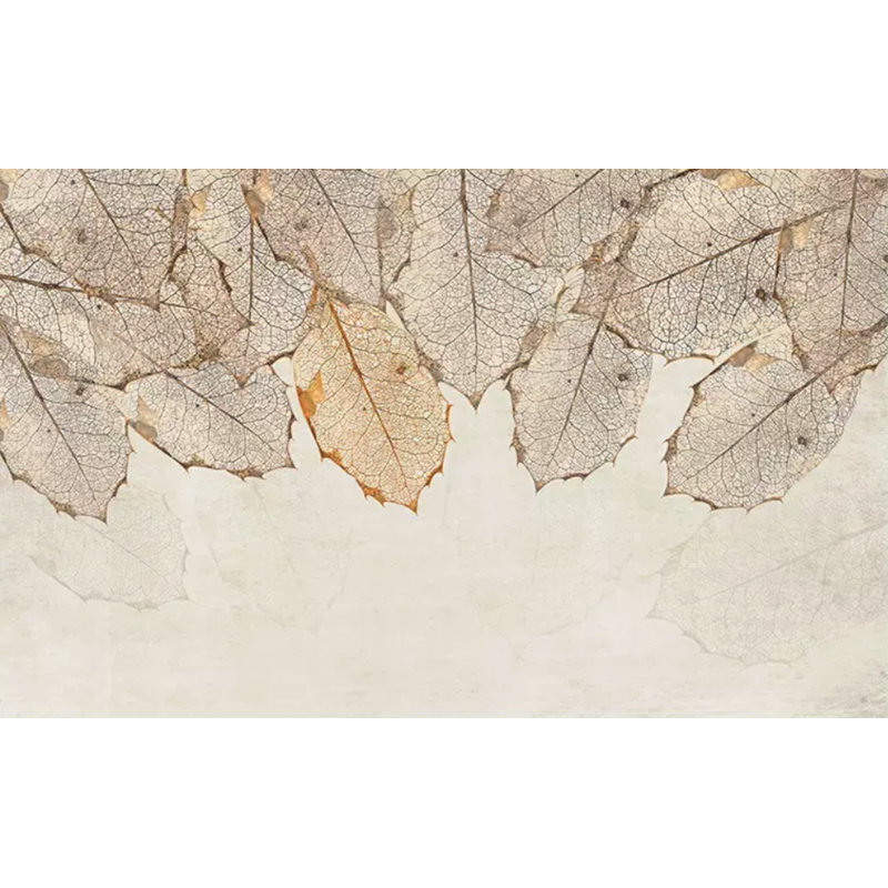 Murale feuilles brunes à feuilles d’automne Crosley, L 114 po x l 204 po