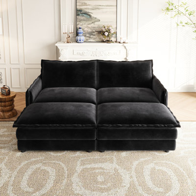 Corduroy With Comfortable Seating & Build Deep Living Room In Foam Filling