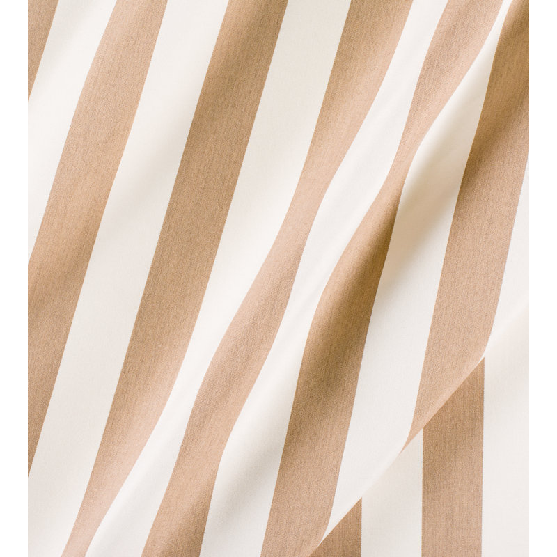 Elements Awning Stripe Fabric, Dune