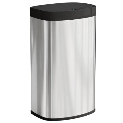 Stainless Steel Sensor Kitchen Trash Can - 55L