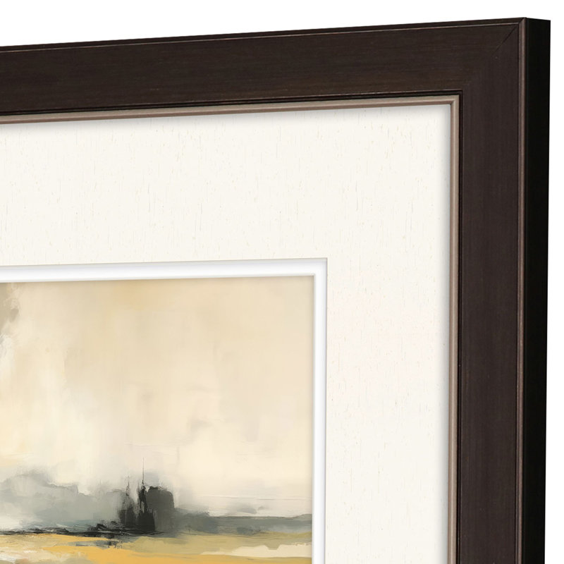 "Silent Landscape I S / 2" par Orlov, ensemble de 2 pièces sur papier