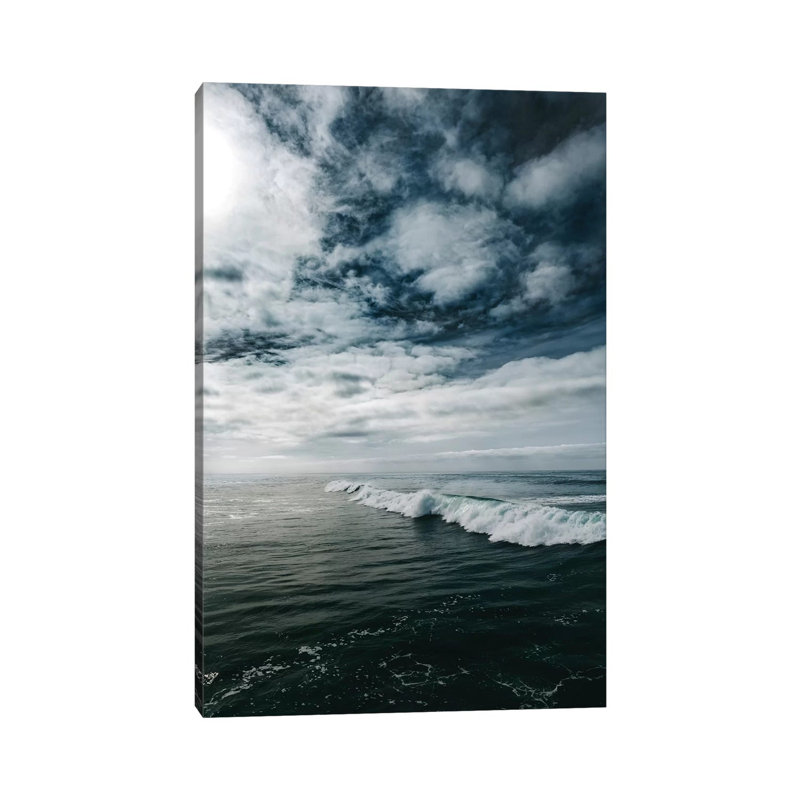 Ocean Beach San Diego II by Bethany Young - Print on Canvas, Wrapped Canvas, 30.48cm H x 20.32cm W x 1.91cm D