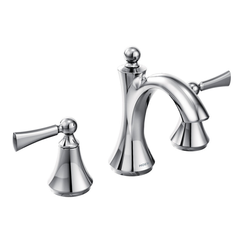 Garniture et valve Wynford 2H, chrome, Chrome chrome