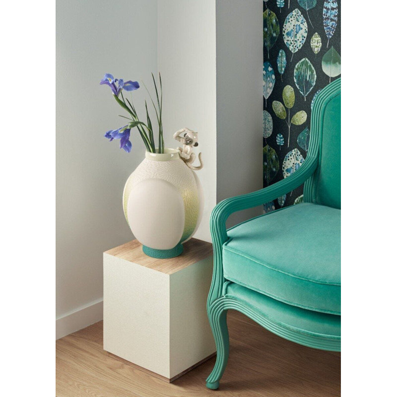 Vase de table en porcelaine fait à la main