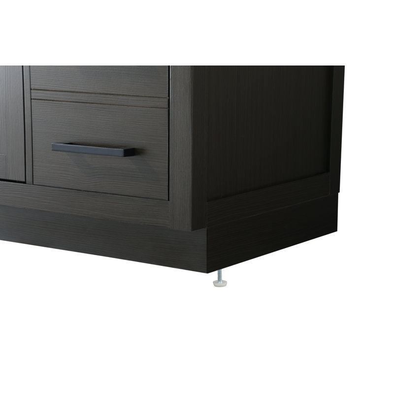Meuble-lavabo simple 32 po Ahner, Brun moka