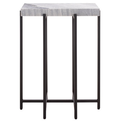Aloha Marble Side Table by Latitude Run