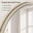 Round Bathroom Mirror with Tempered Glass-220341413-220341401