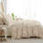 Nayoroom Rustic French Style Textured Flower Pinch Pleated Duvet Cover Set Solid Luxury Bedding Sets-1172858620-1172858623
