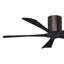 60" Irene 5-Blade Hugger Ceiling Fan with Wall Remote-1087667389-1087667391-1087667333