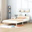 Base de lit plateforme moderne de conception simple avec ports USB intégrés