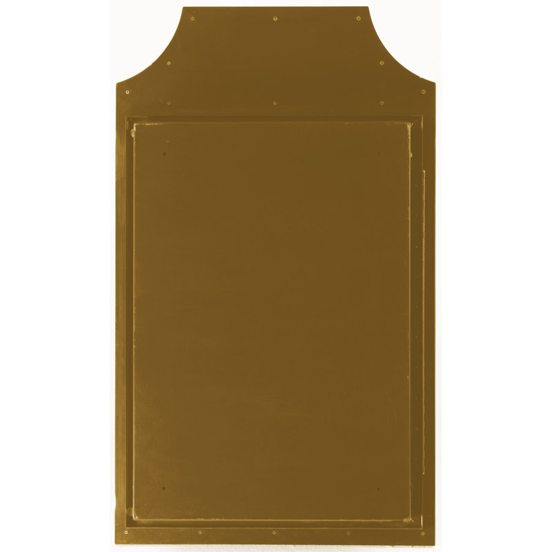 Simone Medicine Cabinet, Recess and Surface Mount,  Gold