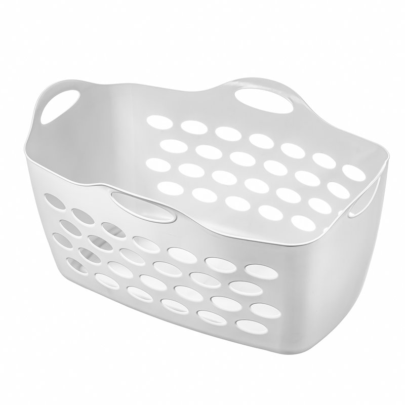 Panier à linge rectangulaire et flexible