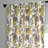 Autumn Whisper Leaves Printed Cotton Room Darkening Curtains - Single Panel-455560706