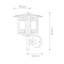 Kenzie Stainless Steel Outdoor Wall Lantern