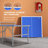 Soozier Foldable Table Tennis Table (Paddles Included)