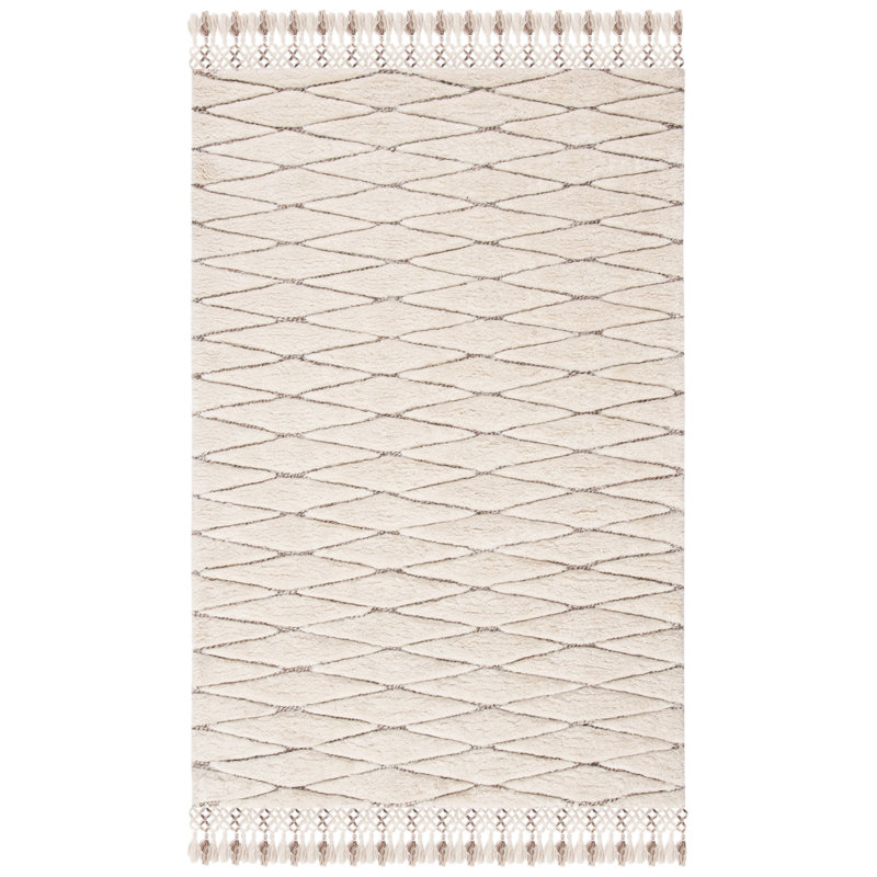 Powell Hand Tufted Performance Area Rug, Rectangle 4 pi x 6 pi