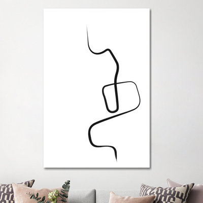 Traces III - Painting on Canvas