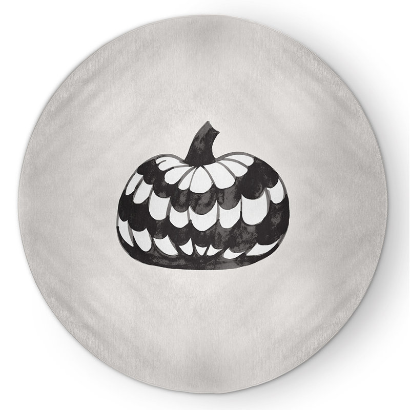 Muirfield Chenille Indoor Rug, Round 5'