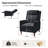 Adana 27" Wide Mid-century Modern Upholstered Push Back Recliner-269641195