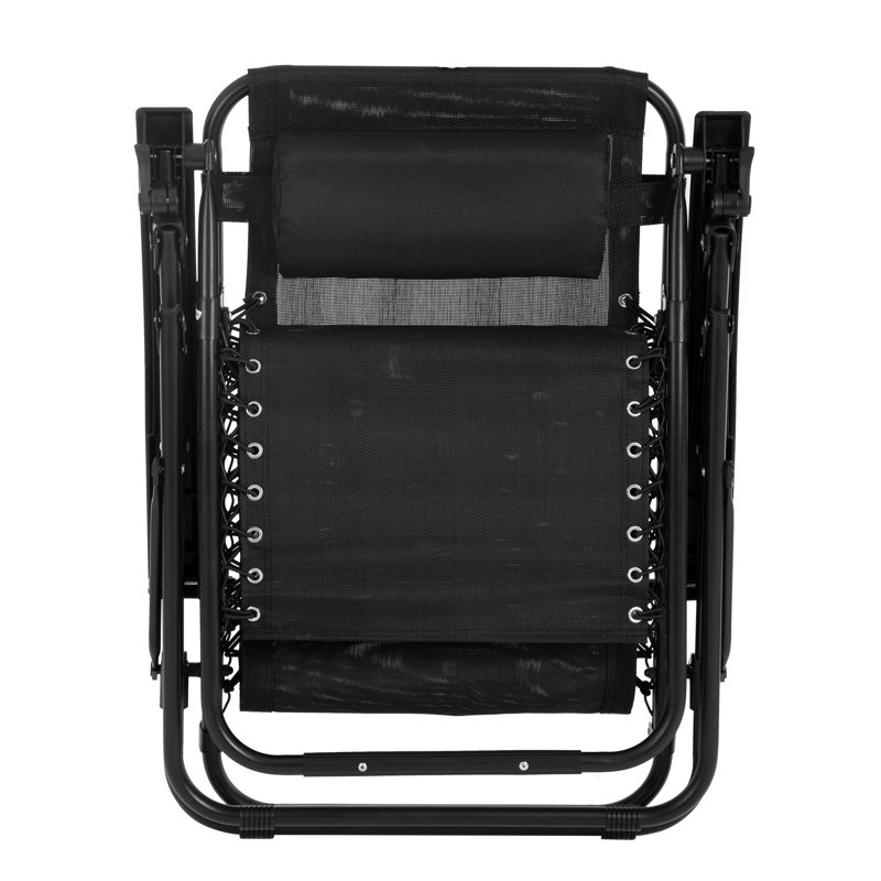 Fendley Folding Recliner Chair, Black