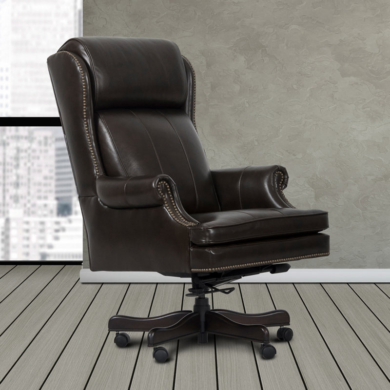 Fauteuil de direction Edelie, Brun