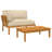  Sofa Set With Cushion Plain 2 Pcs Beige Solid Acacia Wood-839537704-839537709