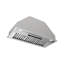 Robinet 34 po T-11791-1-TG Hotte de cuisine à conduit 350 pi³ / min en acier inoxydable brossé avec filtres à chicane, commande à pavé tactile, lumières DEL Frascati