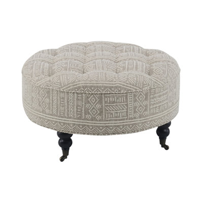 Repose-pieds en tissu avec roulettes Upendo