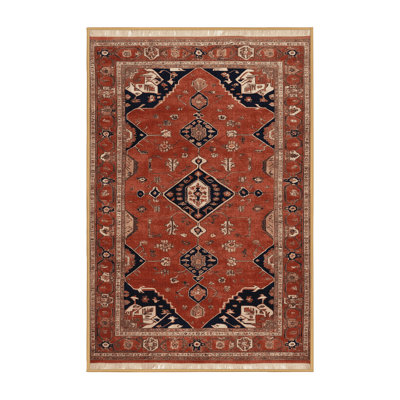 Tapis brun lavable à la machine