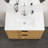 36"X18" White Rectangular Single Vanity Top With 3 Faucet Hole And Overflow(Sink Only)