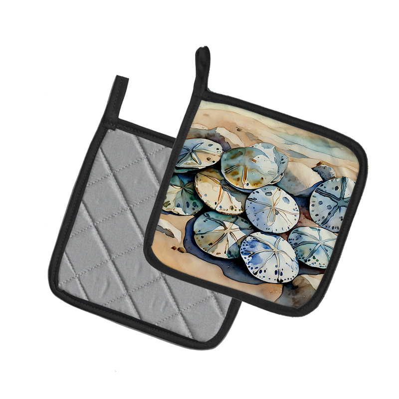 Caroline's Treasures Nautical Collection Polyester Potholder Set
