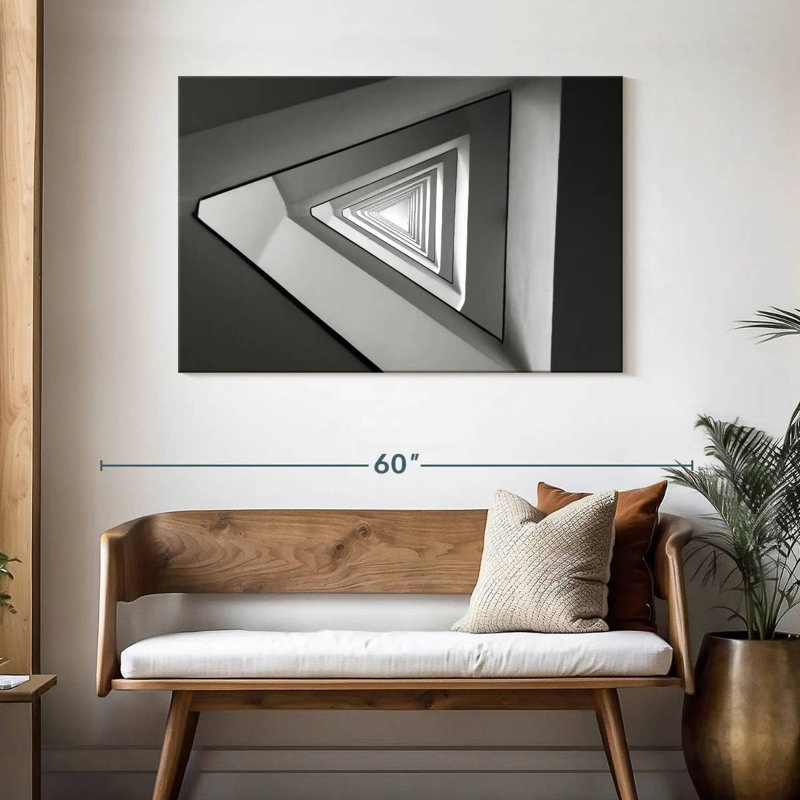 Lilie Infinite Gray Triangles