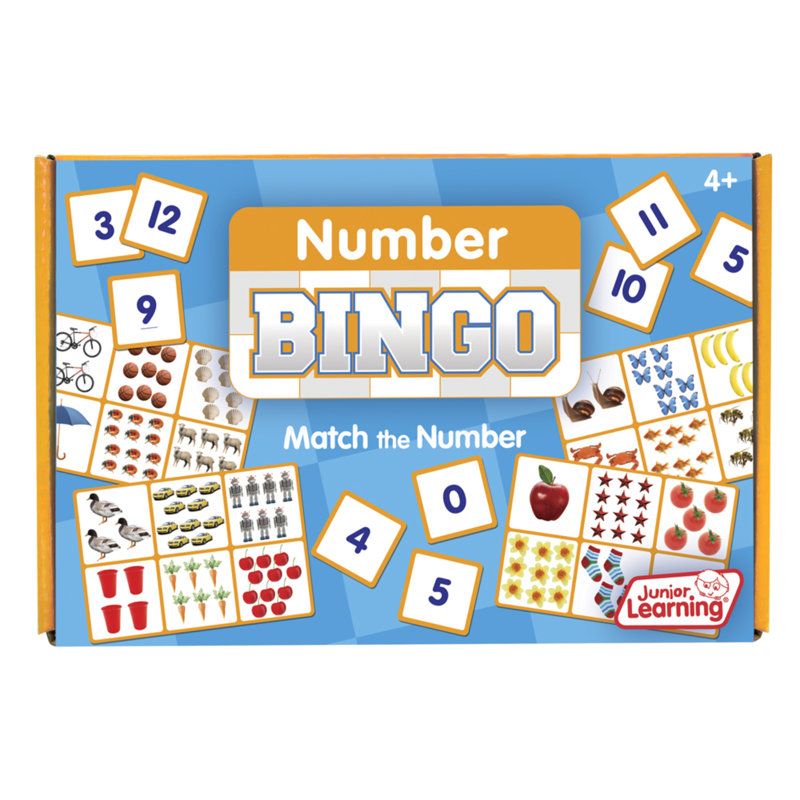 Number Bingo Learning Educational Game