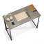 Bureau pliant peu encombrant - gris-393150588